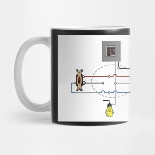 3-Way Switch Wiring Diagram Line Load In Ceiling Mug